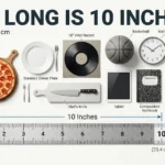 how long is 10 inches