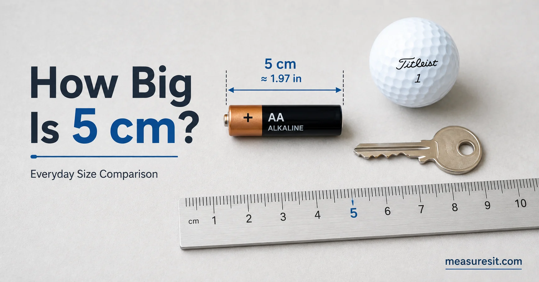 how big is 5 cm