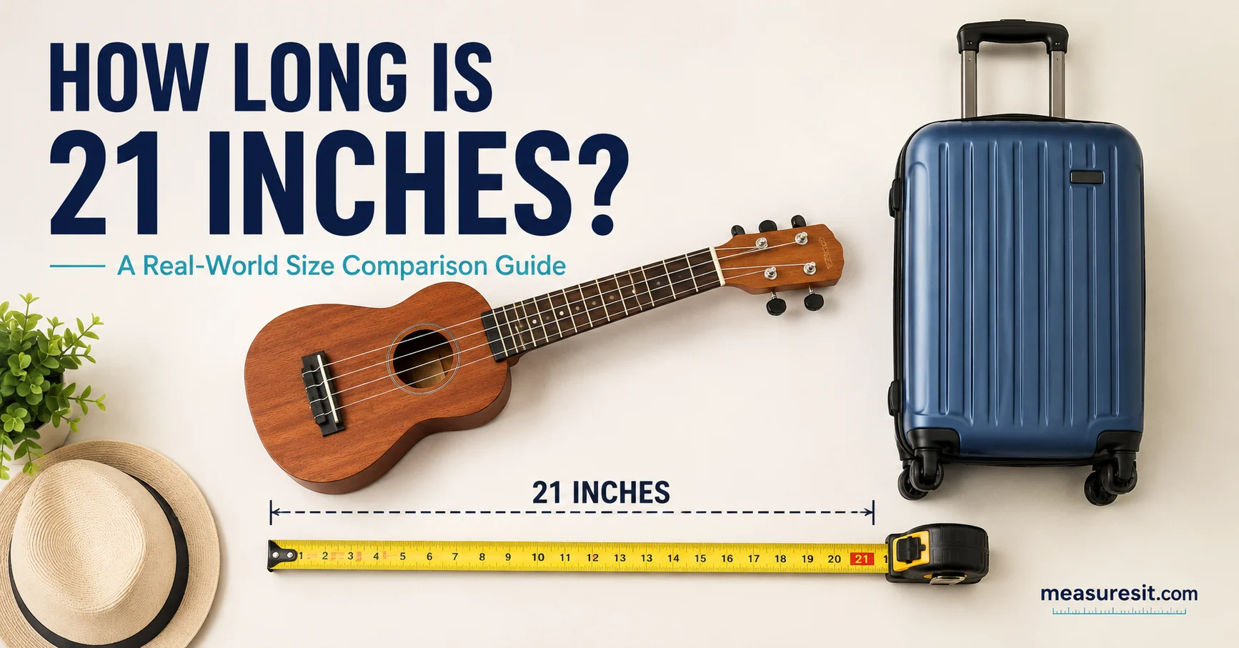how long is 21 inches