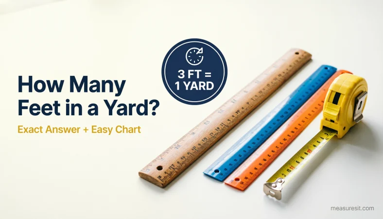 how many feet in a yard