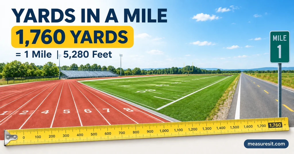 Yards in a mile