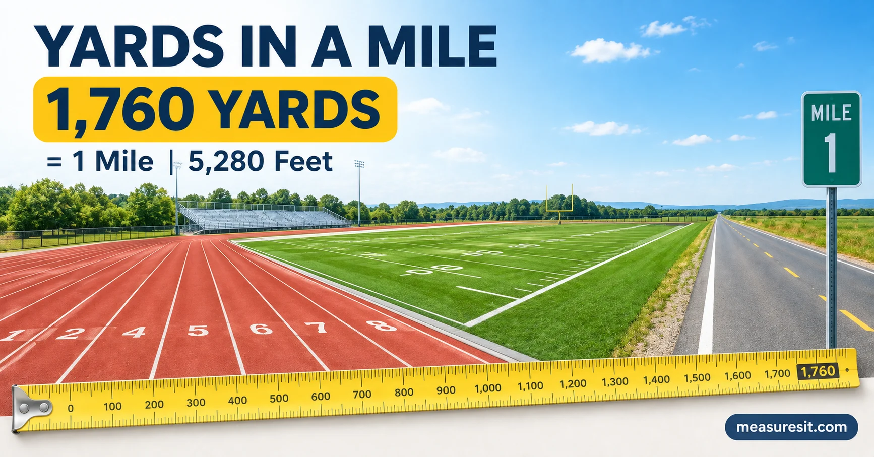Yards in a mile