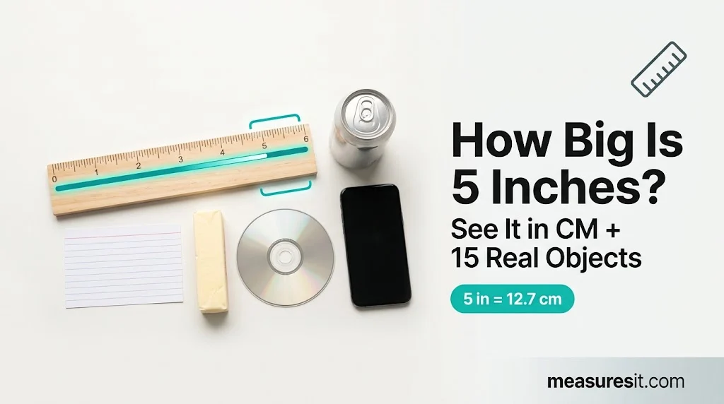 how big is 5 inches